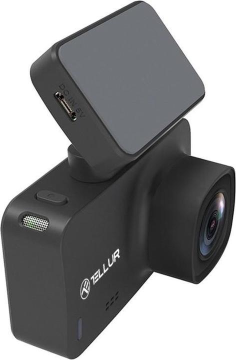 Produktbild Tellur Dash Patrol DC3 4K, GPS, WiFi black (GPS-Empfänger, Eingebautes Display, Eingebaute Anzeige, WLAN, 4K)