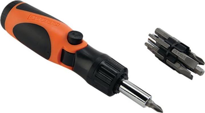 Immagine prodotto Kendo Bit-Set mit Ratsche 14-teilig (3/4", 3/8", 5/16", 1/4", 1/2", 1/6)