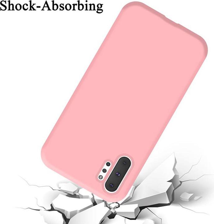 Image du produit Cadorabo TPU Liquid Silicone Case Cover (Samsung Galaxy Note 10 Plus, Samsung Galaxy Note 10 Pro)