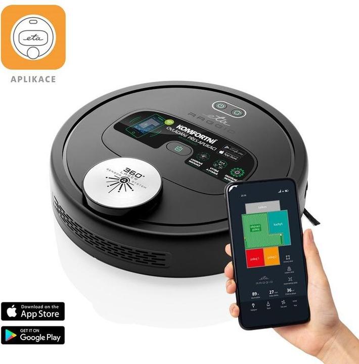 Image du produit ETA Raggio Aspirateur robot Sans sac