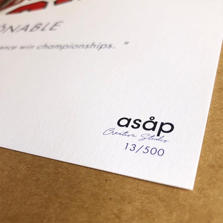 Produktbild Asåp Creative Studio zeigt den hellseher an (30 x 40 cm)