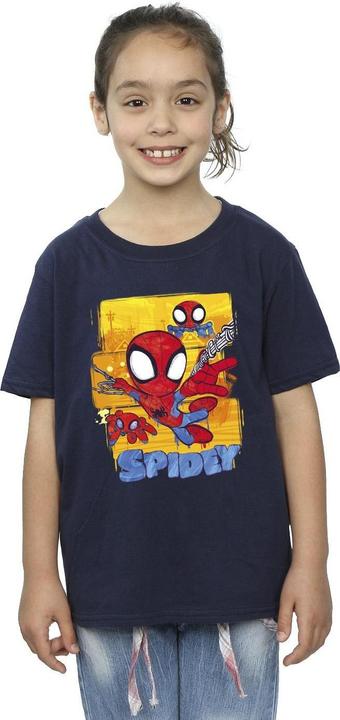 Produktbild Spidey And His Amazing Friends Flying TShirt Mädchen (140, 146)