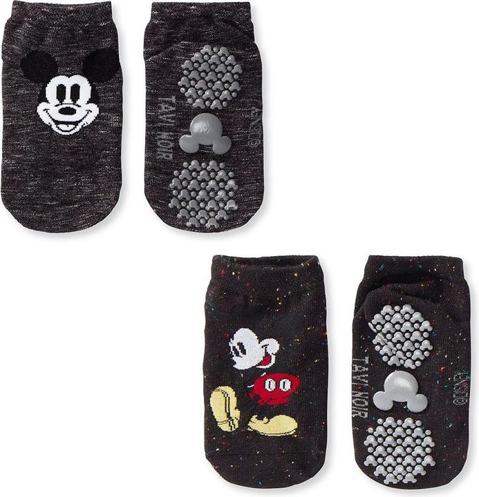 Produktbild Tavi Noir Trainingssocken Disney Grip Kids Low Rise M, Mickey Pack (2er Pack, M/L)