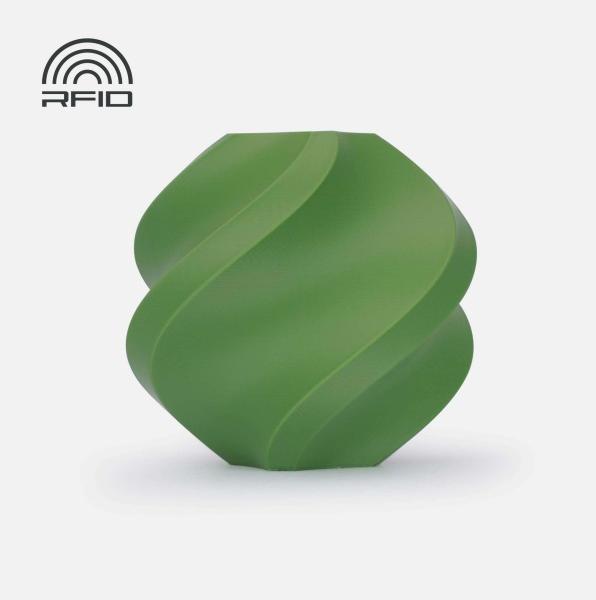 Actual product image Bambu Lab - ABS Refill - Olive - 1.75mm (ABS, 1.75 mm, Green)