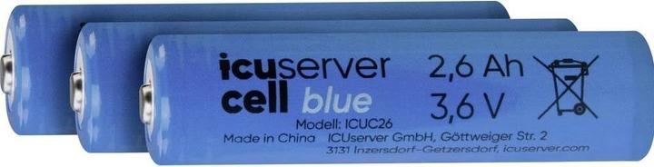 Produktbild ICUserver ICU CellPower Blau Spezial-Akku NiMH 2600 mAh 1.2 V 1 St. (1 Stk., AA, 2600 mAh)