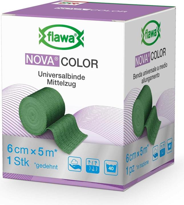 Produktbild Flawa Idealbinde 6cmx5m grün