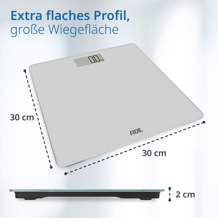 Immagine prodotto ADE Personenwaage Amina Silber, Displaytyp: Digital (180 kg)