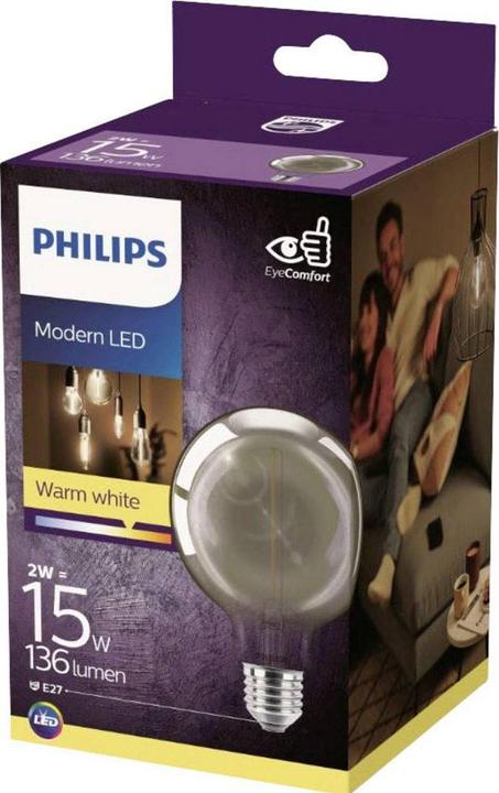 Immagine prodotto Philips Smoky (E27, 2.30 W, 136 lm, 1 x, E)