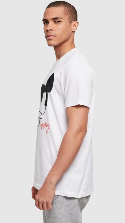 Actual product image Absolute Cult Mickey Mouse - Distressed Ponder Basic T-Shirt - 115097 (XXL)
