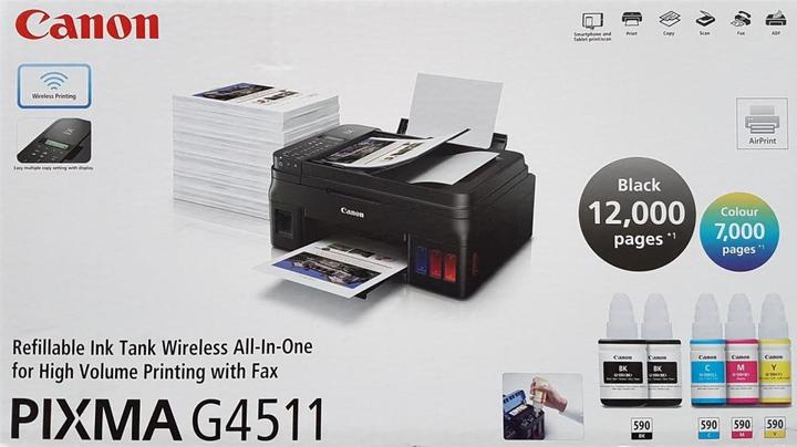 Actual product image Canon Pixma G4511 Megatank (Ink tank, Colour)