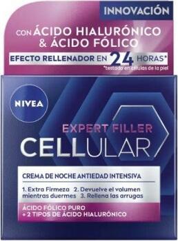 Immagine prodotto NIVEA Cellular Filler Hialurónico y Fólico Crema Noche 50ml (50 ml, Crema notte)