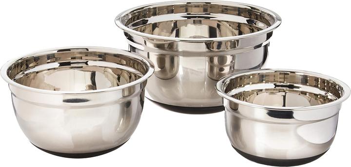 Küchenprofi Rührschüssel-Set rutschfest 3-tlg. 16 cm, 20 cm und 24 cm (3 x)