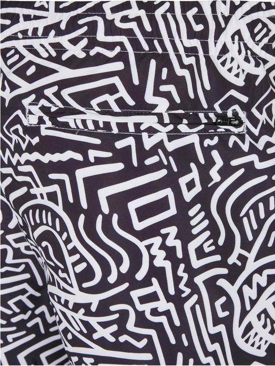 Actual product image Urban Classics Pattern Swim Shorts (S)