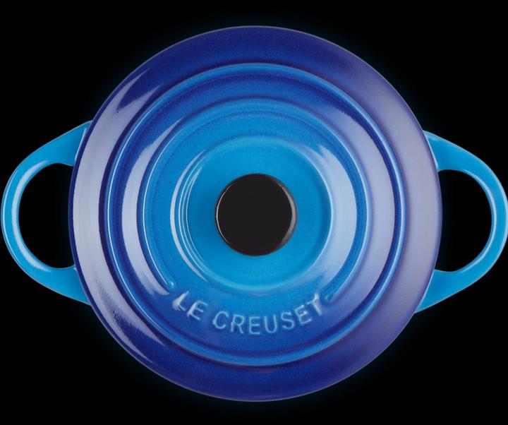 Produktbild Le Creuset Mini Cocotte Azure (Bräter + Schmortopf, Keramik)