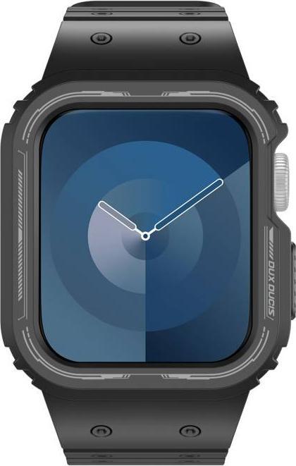 Actual product image Dux Ducis OA Strap Apple Watch 38mm/40mm/41mm - Black (38 mm, 40 mm, 41 mm, Silicone (liquid))