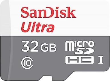 Produktbild SanDisk Ultra mit Adapter (32 GB, microSDHC, U1, UHS-I)