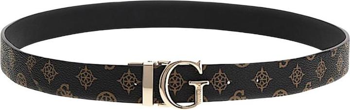 Produktbild Guess Vermutlich masie einstellbare und reversible Damengürtel - Mokka -Logo - Grösse l (L)