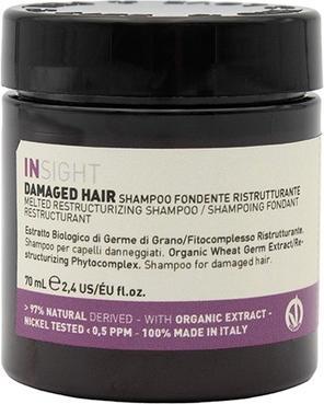Actual product image Insight Restructurizing Melted Shampoo skoncentrowany szampon do włosów zniszczonych 70ml (70 ml, Liquid shampoo)