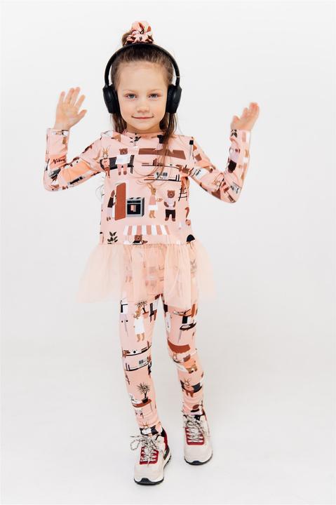Actual product image Hebe Langarmshirt mit Tüllrüsche und Tierprint (86)
