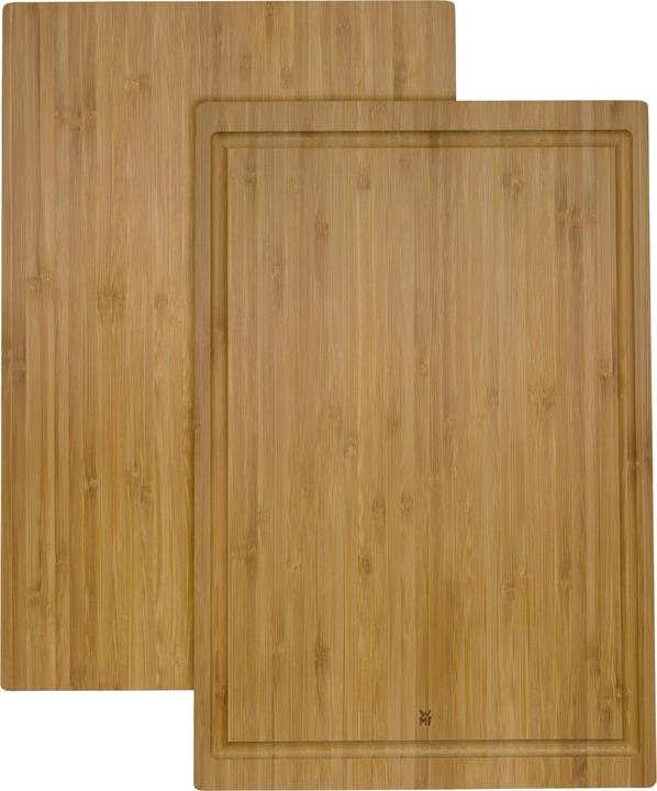 Actual product image WMF Natural bamboo chopping board large with juice groove - blade-friendly