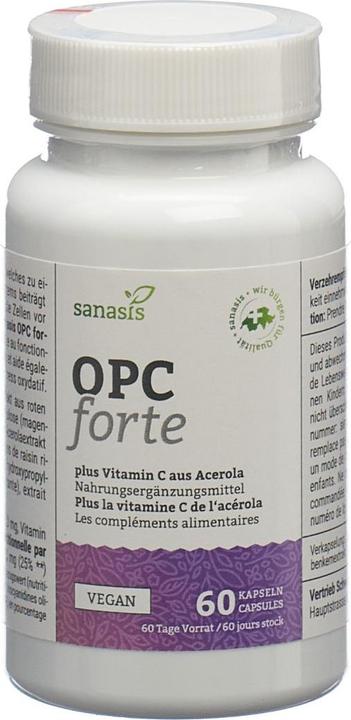 Actual product image Sanasis OPC Forte (60 Piece, Capsules, 150 g)