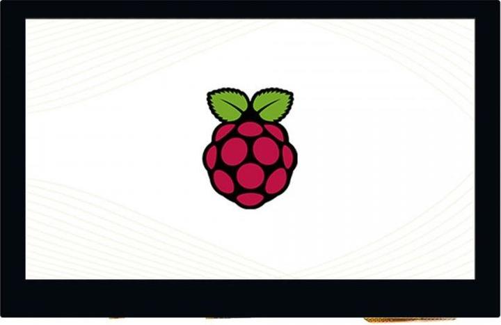 Actual product image WaveShare 4.3inch Capacitive Touch Display for Raspberry Pi DSI Interface 800×480