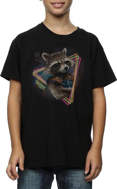 Actual product image Guardians of the Galaxy Boys Rocket Raccoon Neon T-Shirt (140, 146)