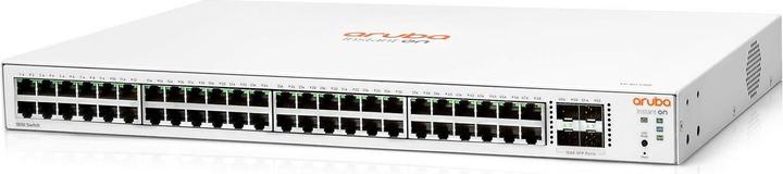 Immagine prodotto HPE E Aruba Instant On 1830 Switch 4 porte SFP, 1U, Layer 2, Plug and Play, DOS, Mobile App, Web (52 Porti)