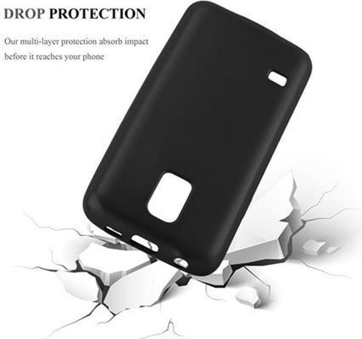 Image du produit Cadorabo Coque TPU Matt Metallic (Samsung Galaxy S5 Neo, Samsung Galaxy S5)
