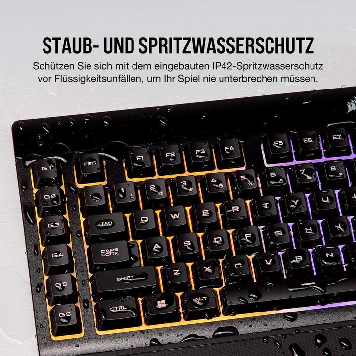 Produktbild Corsair K55 Rgb (DE, Kabelgebunden)
