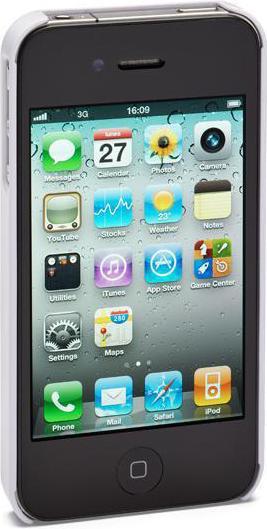 Actual product image Dicota Hard Cover Coque Iphone 4/4s Blanc (Apple iPhone 4, Apple iPhone 4s)