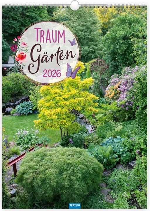 Produktbild Traumgärten2026 (Harter Einband, Deutsch)