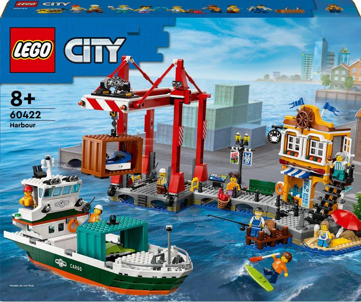 LEGO Hafen mit Frachtschiff (60422, LEGO City)