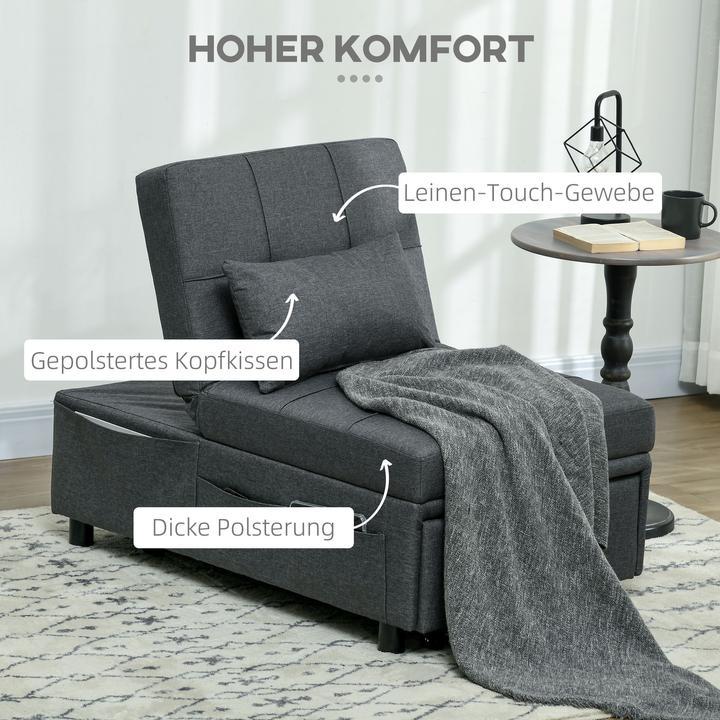 Produktbild Homcom Schlafsessel