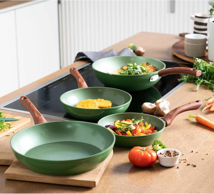 Produktbild Just Vegan Bratpfanne 'CeraVegan' (24 cm, Bratpfanne, Aluminium)