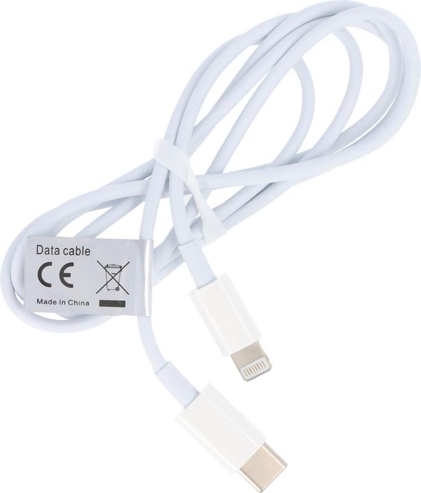 Actual product image AccuCell USB-C Datenkabel für iPhone 11, 12, X, XS, XR (1 m, USB 2.0)