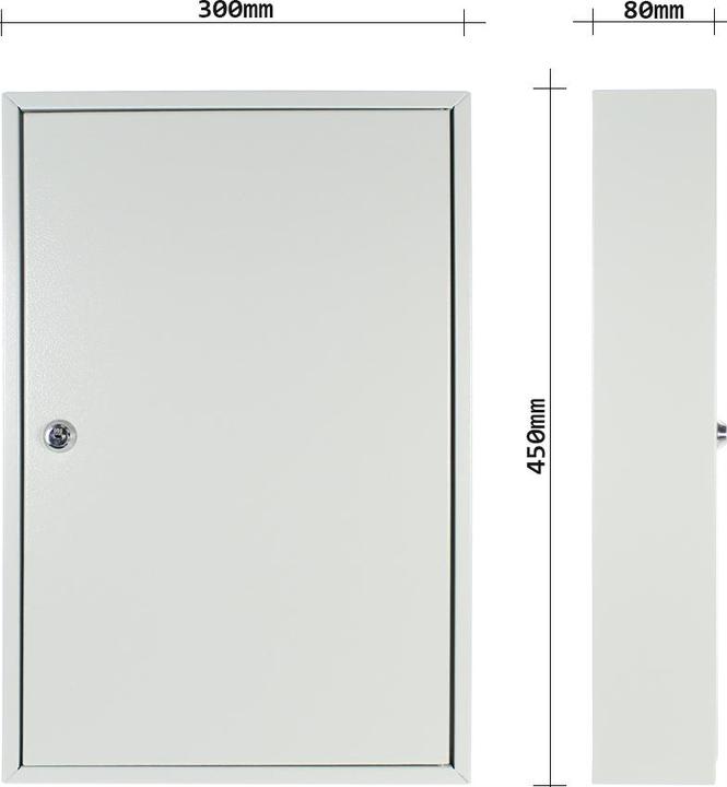 Immagine prodotto Rottner Armadio per chiavi, porta singola S 64 serratura a cilindro