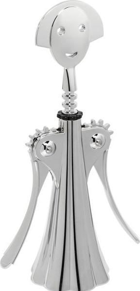 Actual product image Alessi Corkscrew silver coloured (Wing corkscrew)