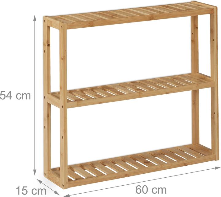 Productafbeelding Relaxdays Badregal (60 x 15 x 54 cm)
