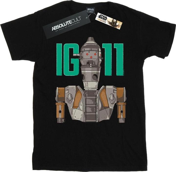 Star Wars The Mandalorian IG11 Bounty Hunter TShirt (L)