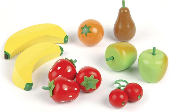Actual product image Bigjigs Wooden fruit in a box