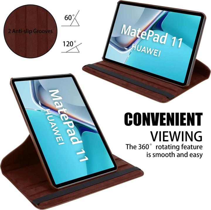 Produktbild Cadorabo Tablet Book Gummi (KEIN Wake Up) Hülle (Huawei MatePad 11 (2021))