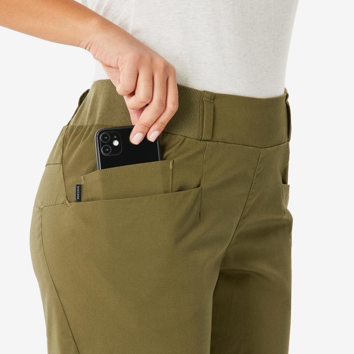 Image du produit Quechua Bermuda nh500 vert olive doré f (Bande de fréquences 38 (2600 MHz))