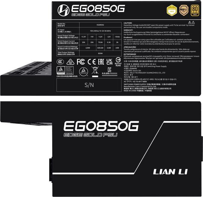 Image du produit Lian-Li Edge Gold (850 W)