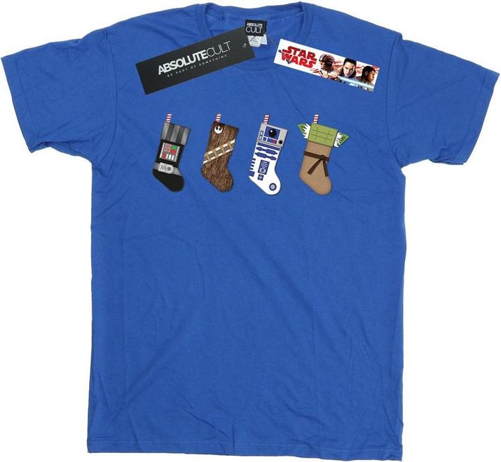 Star Wars Christmas Stockings TShirt (XXL)