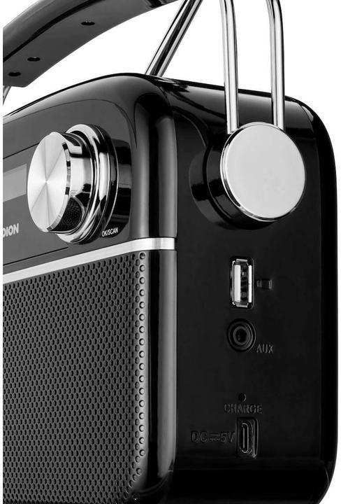 Image du produit Medion DAB+ Radio LIFE E66809 Noir (DAB+ DAB, FM, Bluetooth)
