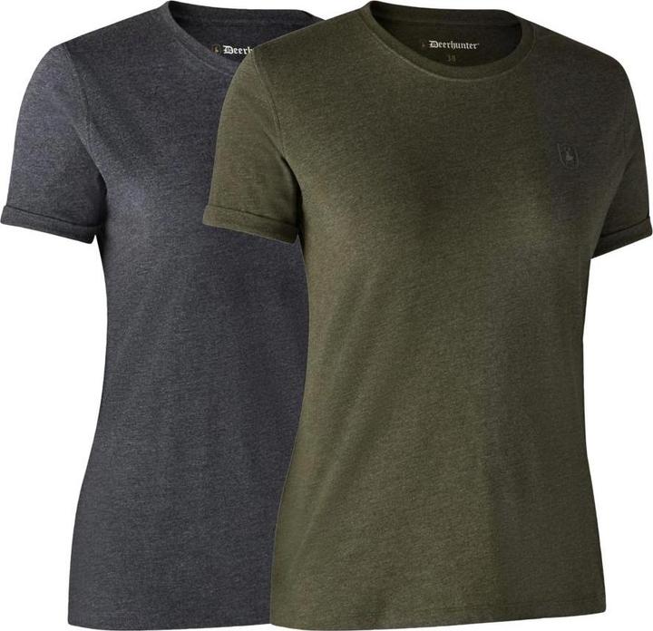 Immagine prodotto Deerhunter Maglietta Basic da donna in confezione da 2 pezzi (40)