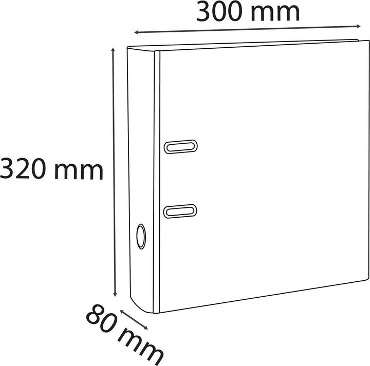 Immagine prodotto Exacompta Prem'Touch (A4, 80 mm, 1 Pezzo/i)