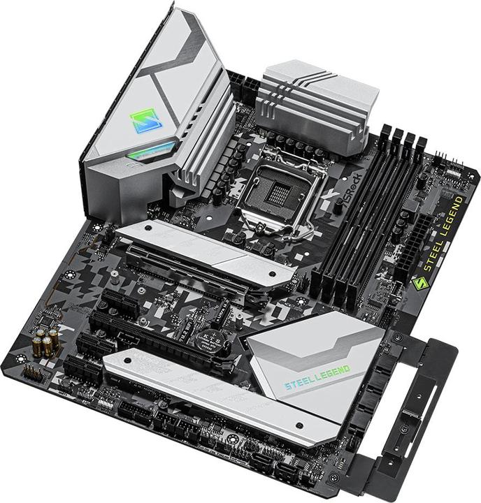 Actual product image AsRock Z590 Steel Legend (LGA 1200, Intel Z590, ATX)