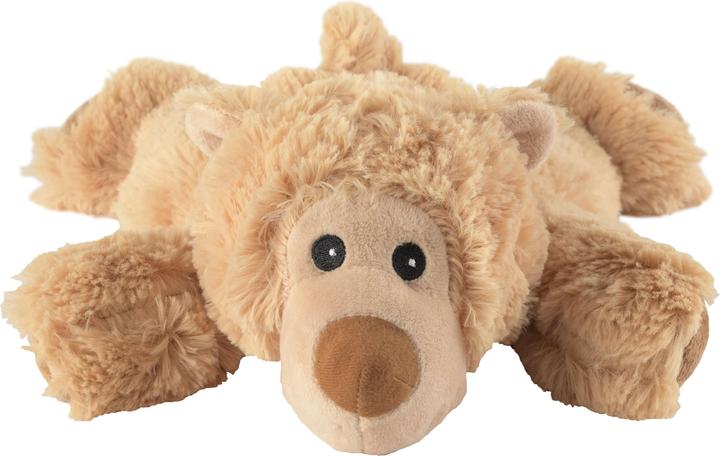 Produktbild Warmies Beddy Bear Wärme Stofftier Bär William liegend